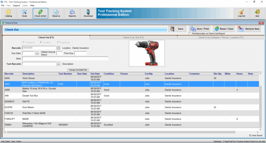 Best tool tracking software